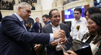 Alexander López, es el nuevo presidente del Senado de la República./Foto cortesía