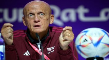  Pierluigi Collina. / Foto: AFP