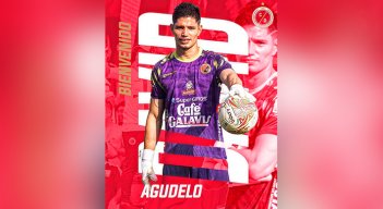David Agudelo, arquero del Cúcuta Deportivo.