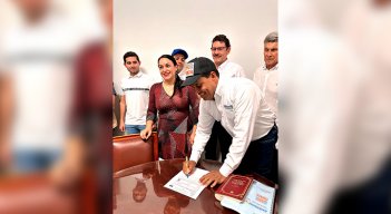 Emerson Meneses se inscribió como candidato a la Alcaldía de Cúcuta./Foto cortesía