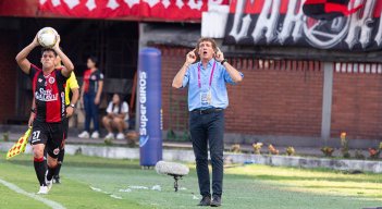Rubén Tanucci, técnico del Cúcuta Deportivo. 