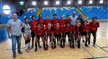 La selección Norte femenina de fútsal no pudo alcanzar sus objetivos. 