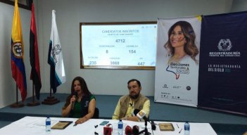 La Registraduría hizo un balance de los candidatos inscritos para las elecciones de octubre./Foto La Opinión