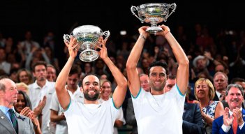 Juan Sebastián Cabal y Robert Farah, Wimbledon. 