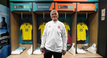 Omar Espinosa, utilero de la Selección Colombia femenina