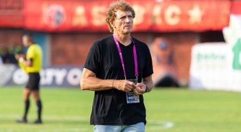 Rubén Tanucci, técnico del Cúcuta Deportivo. 