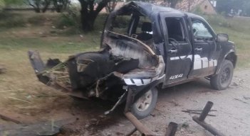 Atacan con cilindros bomba a estaciones de Policía en el Cauca