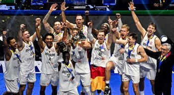 El quinteto de Alemania, nuevo campeón del mundo terminó invicto en el torneo.