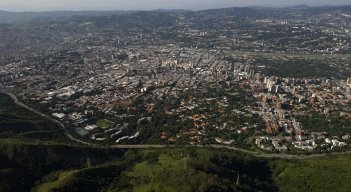 Vista aérea de Caracas