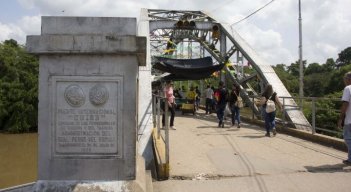 Puente La Unión en Puerto Santander. / Foto: Archivo / La Opinión 