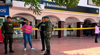 Robo de banco en Ocaña