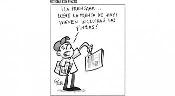 Noticias con pinzas