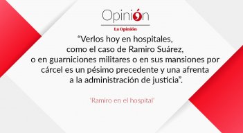 Llegar al extremo de convertir una habitación hospitalaria en sede de campaña