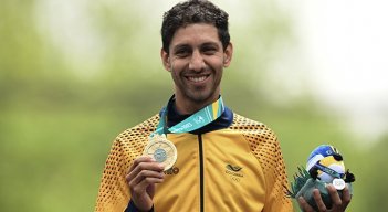 Walter Vargas, pedalista le dio la primera medalla al país en la ruta del ciclismo de los Juegos Panamericanos 2023.