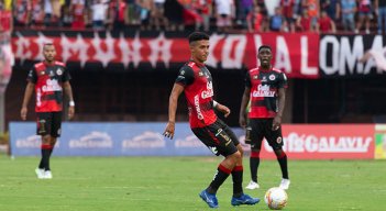 Juan Pablo Díaz, volante del Cúcuta Deportivo. 