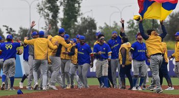 Colombia, campeón panamericano de béisbol. 