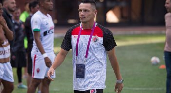 Federico Barrionuevo, técnico del Cúcuta Deportivo. 