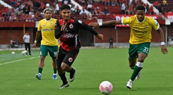 Lucas Ríos, volante del Cúcuta Deportivo. 