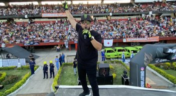 Hace veintisiete días el estadio General Santander fue escenario de un show de Moster Truck.