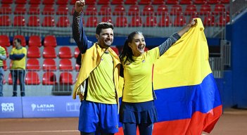 Nicolás Barrientos y Yuliana Lizarazo. 