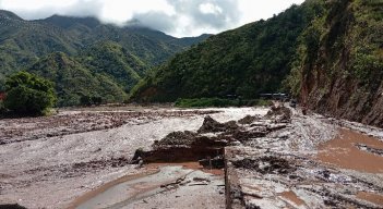 El casco urbano de Cúcuta también sufrió afectaciones. /Foto: Cortesía.