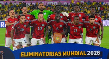 Selección Colombia vs. Ecuador.