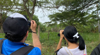 Amantes de la naturaleza se reunieron para observar y documentar aves del departamento