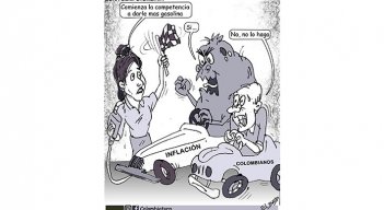 Caricatura @Colombiatura