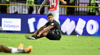 Lucas Ríos, volante del Cúcuta Deportivo. 