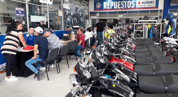 La venta de motos nuevas solo creció solo 4% en octubre. Foto Archivo