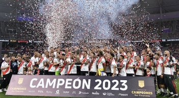  River Plate continúa llenando sus vitrinas de títulos, en el campeonato local.
