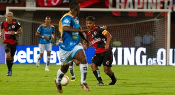 Lucas Ríos, volante del Cúcuta Deportivo. 