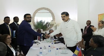 Presidentes de Venezuela y Guyana
