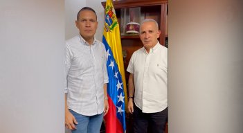 JORGE ACEVEDO; ALCALDE ELECTO DE CÚCUTA; SE REUNIÓ; CON FREDDY BERNAL:/FOTO CORTESÍA