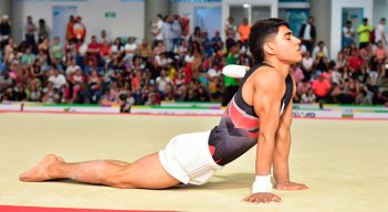 Ángel Barajas, gimnasta cucuteño