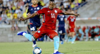 Carlos Andrés Gómez, extremo de la Selección Colombia Sub-23