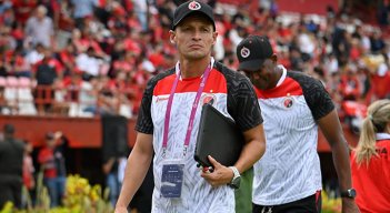 Federico Barrionuevo, técnico del Cúcuta Deportivo 2024. 