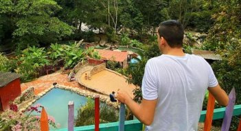 Fabio Bedoya comentó que los bumangueses son los que más visitan el lugar.