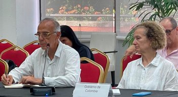 El motivo de la visita del Mindefensa a la mesa de diálogos con el ELN