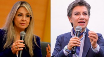 Claudia López y Vicky Dávila
