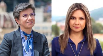 Claudia López y Vicky Dávila 