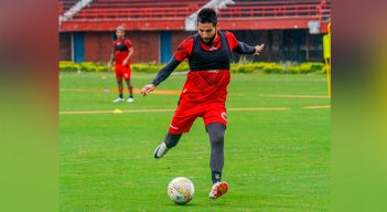 Jonathan Agudelo, delantero del Cúcuta Deporitvo