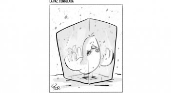 La paz, congelada