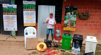 Cien familias productoras de cebolla de Ábrego, en Norte de Santander, recibieron apoyos de MinAgricultura