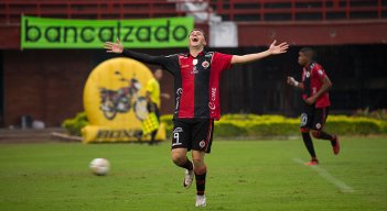 Valentín Robaldo, delantero del Cúcuta Deportivo