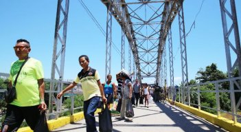 Puente Unión, en Puerto Santander, que une con Boca de Grita, en Venezuela/Foto La Opinión