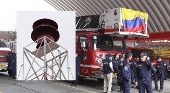 Volvió a sonar la emblemática sirena de los Bomberos de Cúcuta