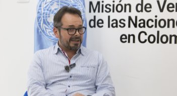 Carlos Ruiz Massieu, representante especial del secretario General de las Naciones Unidas y jefe de la Misión de Verificación de la ONU en Colombia./Foto Juan Pablo Cohen-La Opinión