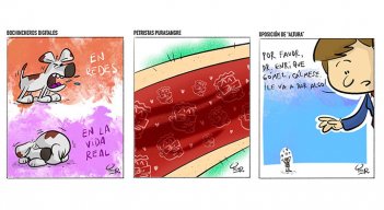 Caricatura @yeyonet 