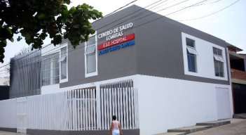 Se espera que para finales de marzo el puesto de salud abra sus puertas. /Foto: Carlos Ramírez. 